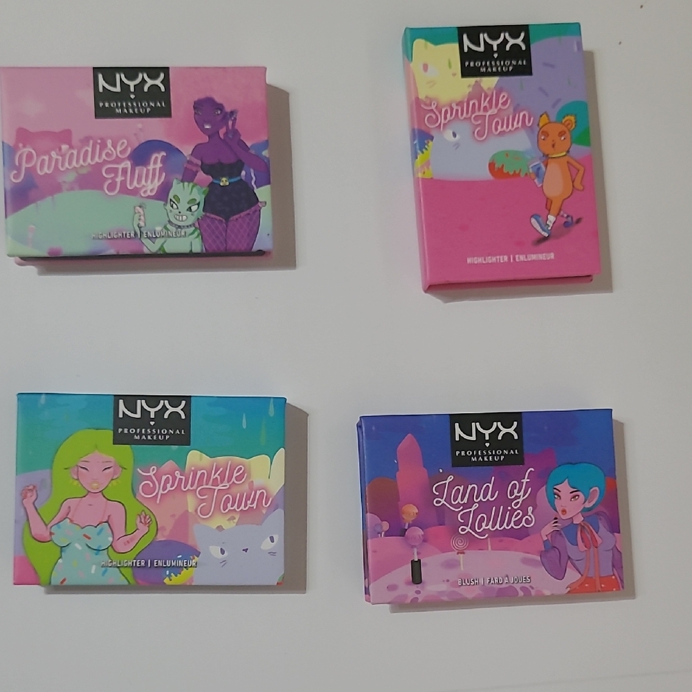 NYX Highlighters And Blush